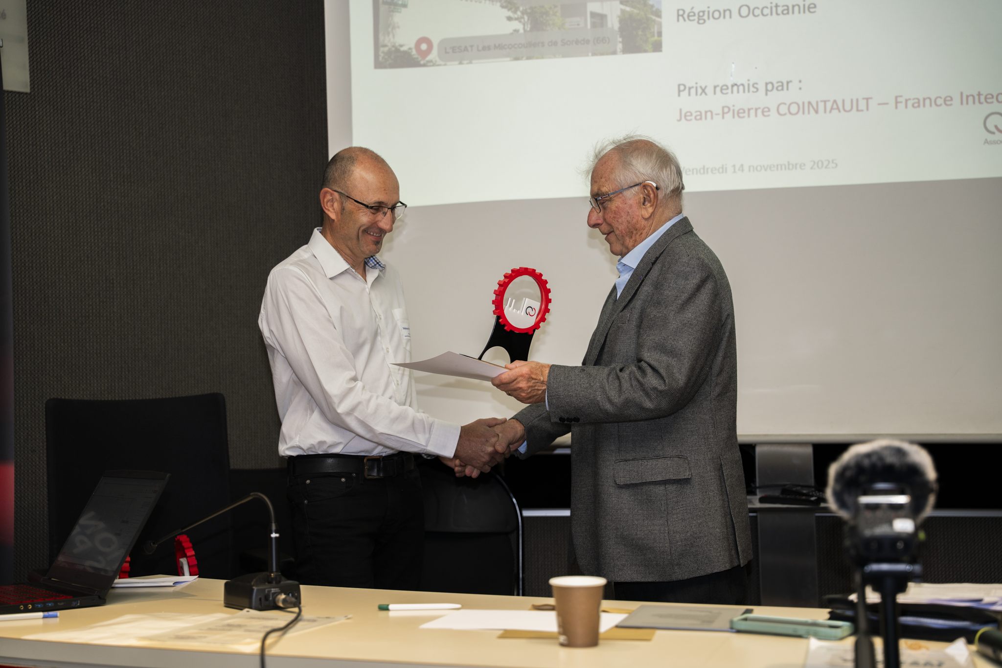 Cérémonie de remise des prix